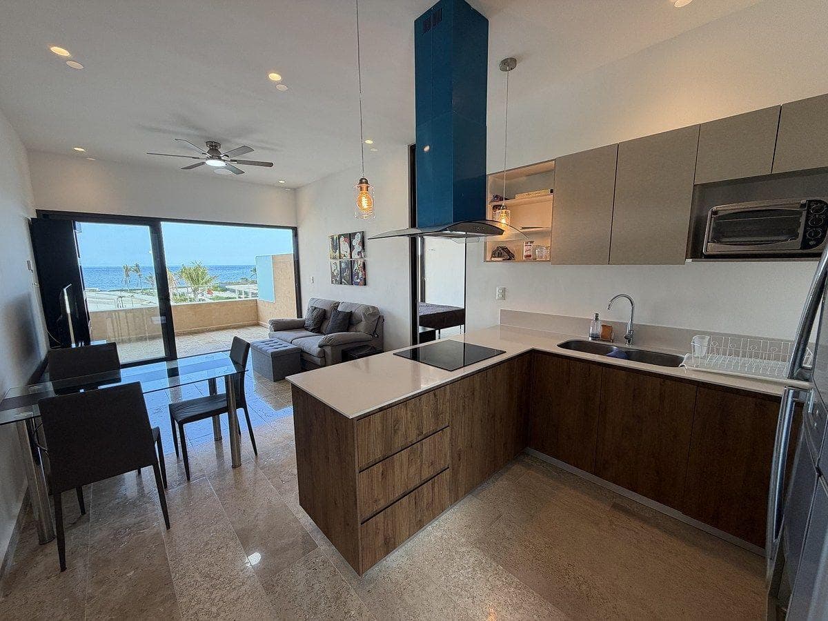 Apartment for Sale on the Beachfront in TELCHAC PUERTO, YUCATÁN