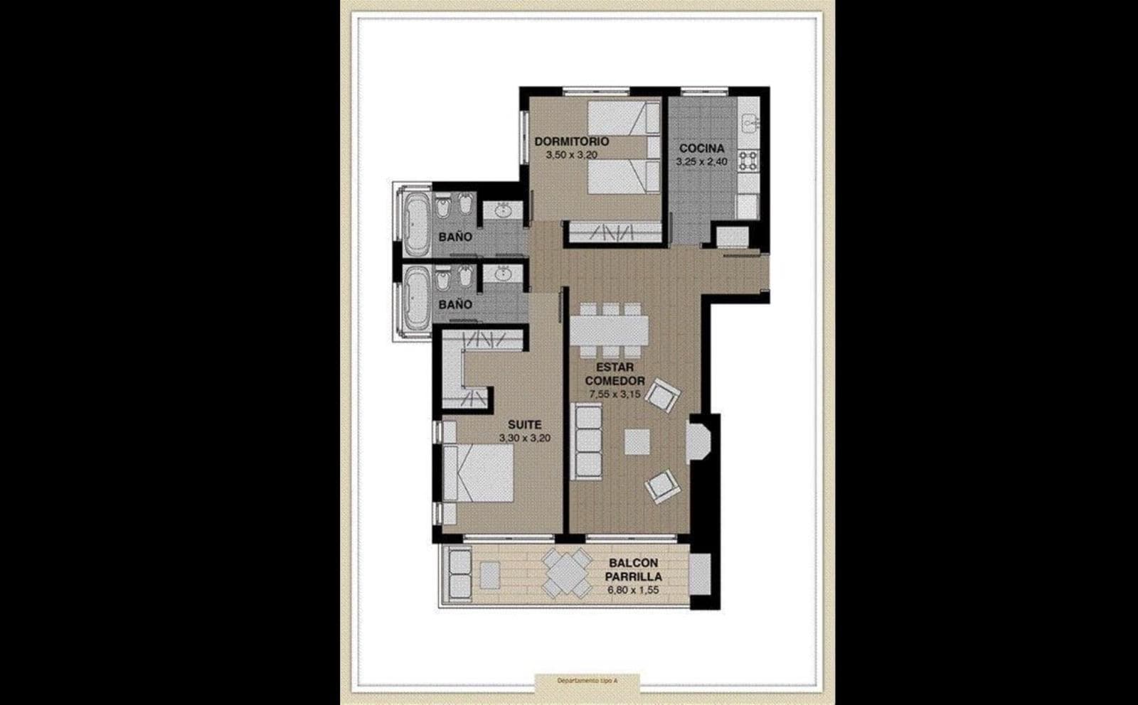 Apartment for sale in Cerro Catedral