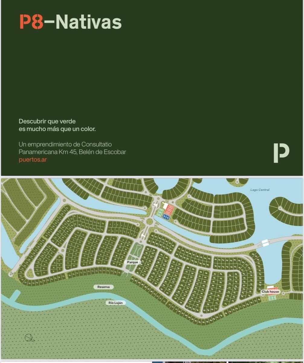 Property for Sale in the Nativas Neighborhood - Puertos del Lago