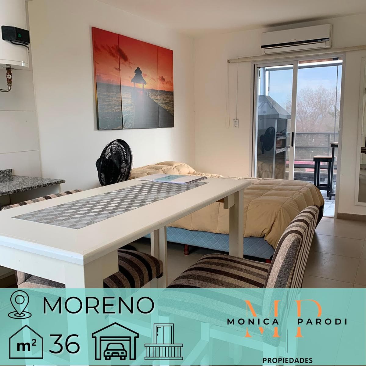STUDIO APARTMENT FOR SALE IN MORENO - EXCELLENT LOCATION