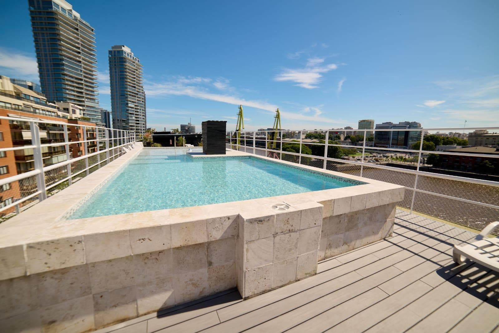 Furnished 2-Room Apartment for Rent in Puerto Madero | Balcony/Terrace | Premium Amenities