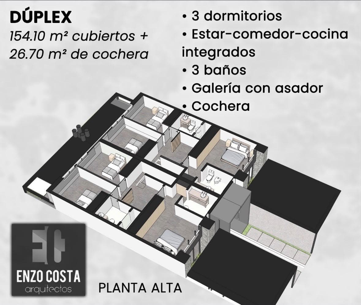 3-Bedroom Duplex for Sale - La Calandria