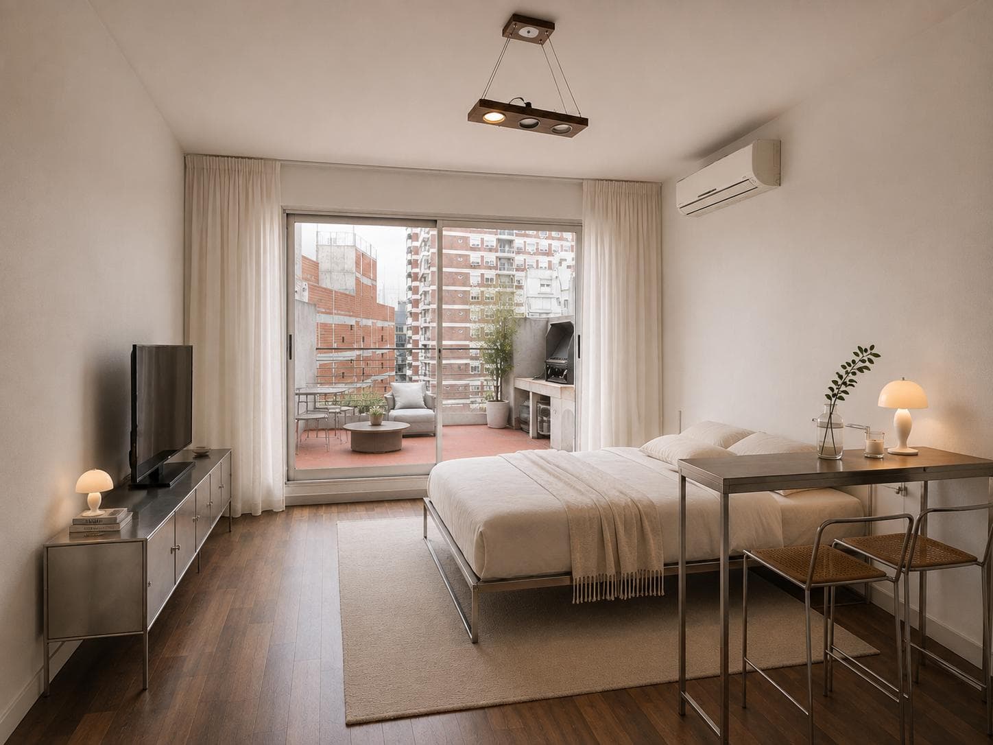 Studio Apartment for Sale with Terrace in Palermo