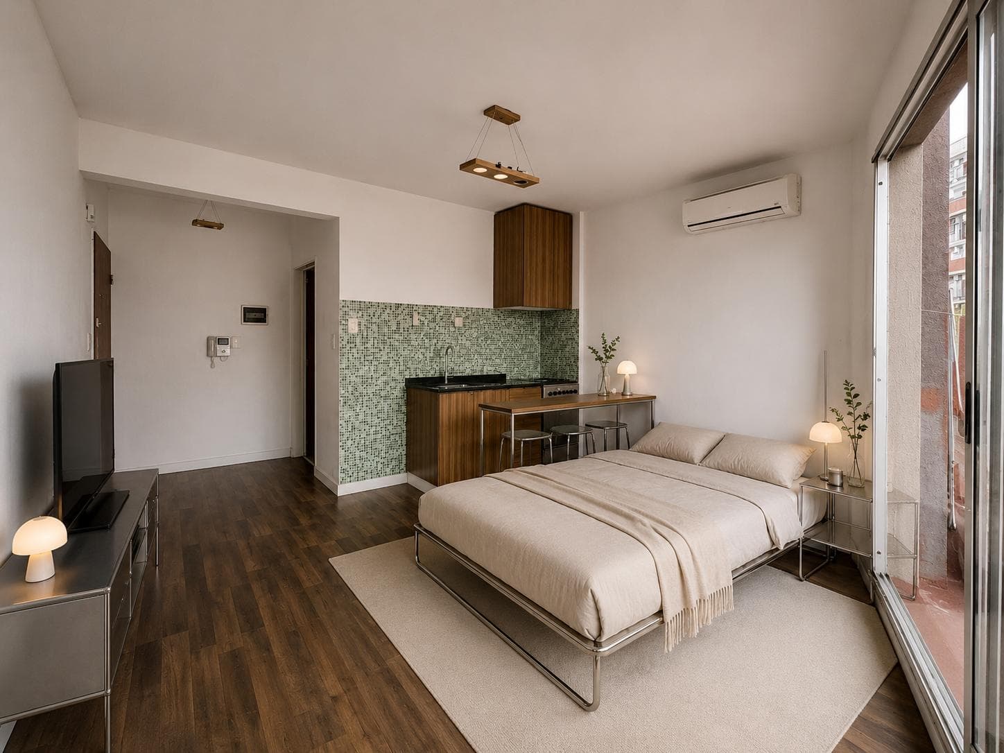 Studio Apartment for Sale with Terrace in Palermo