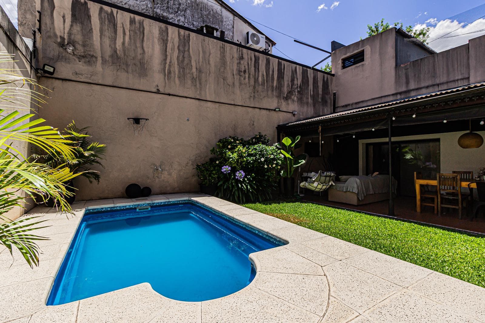 4-room house for sale with pool, barbecue, and porch, Liniers