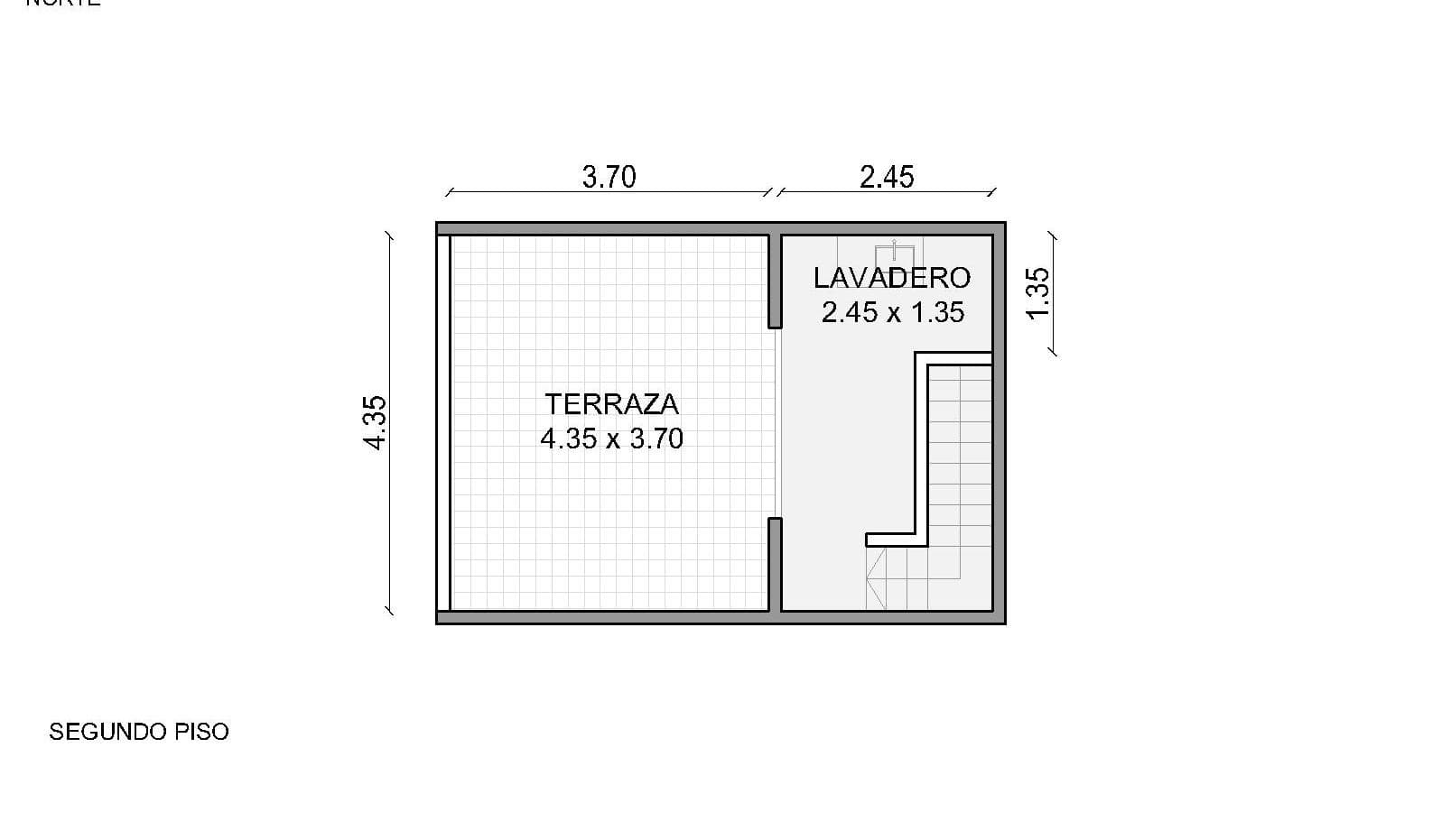 4-room apartment with a terrace—For Sale