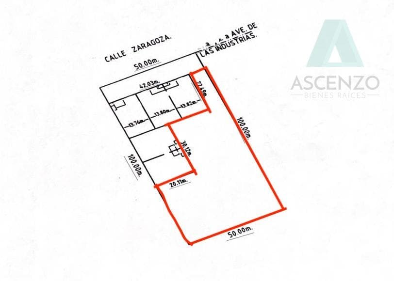 Great Opportunity! Land for Rent for Industrial and Commercial Use in the Industrias and Luhenr Areas