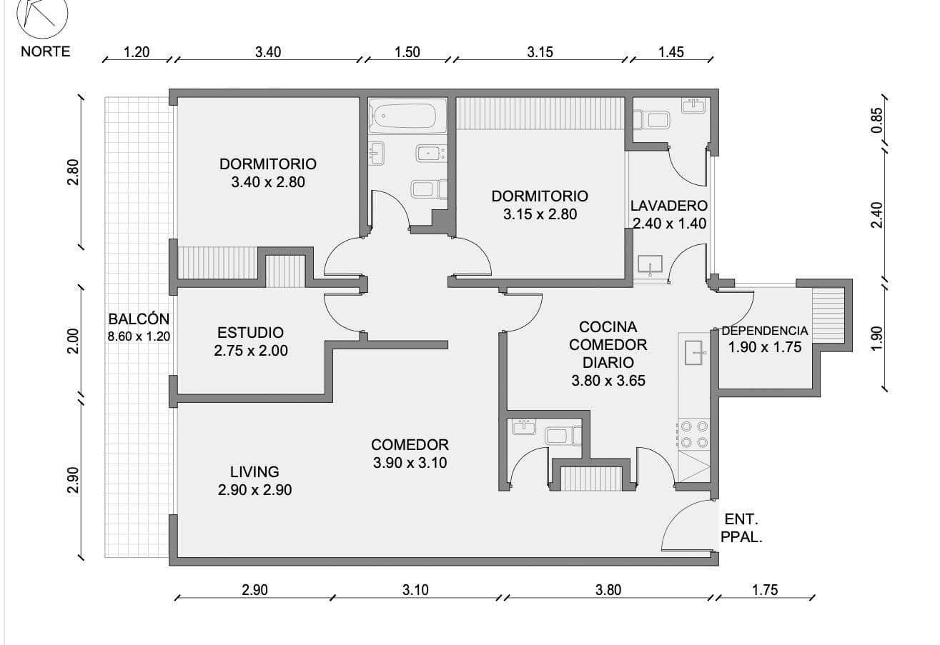 Apartment in Balvanera
