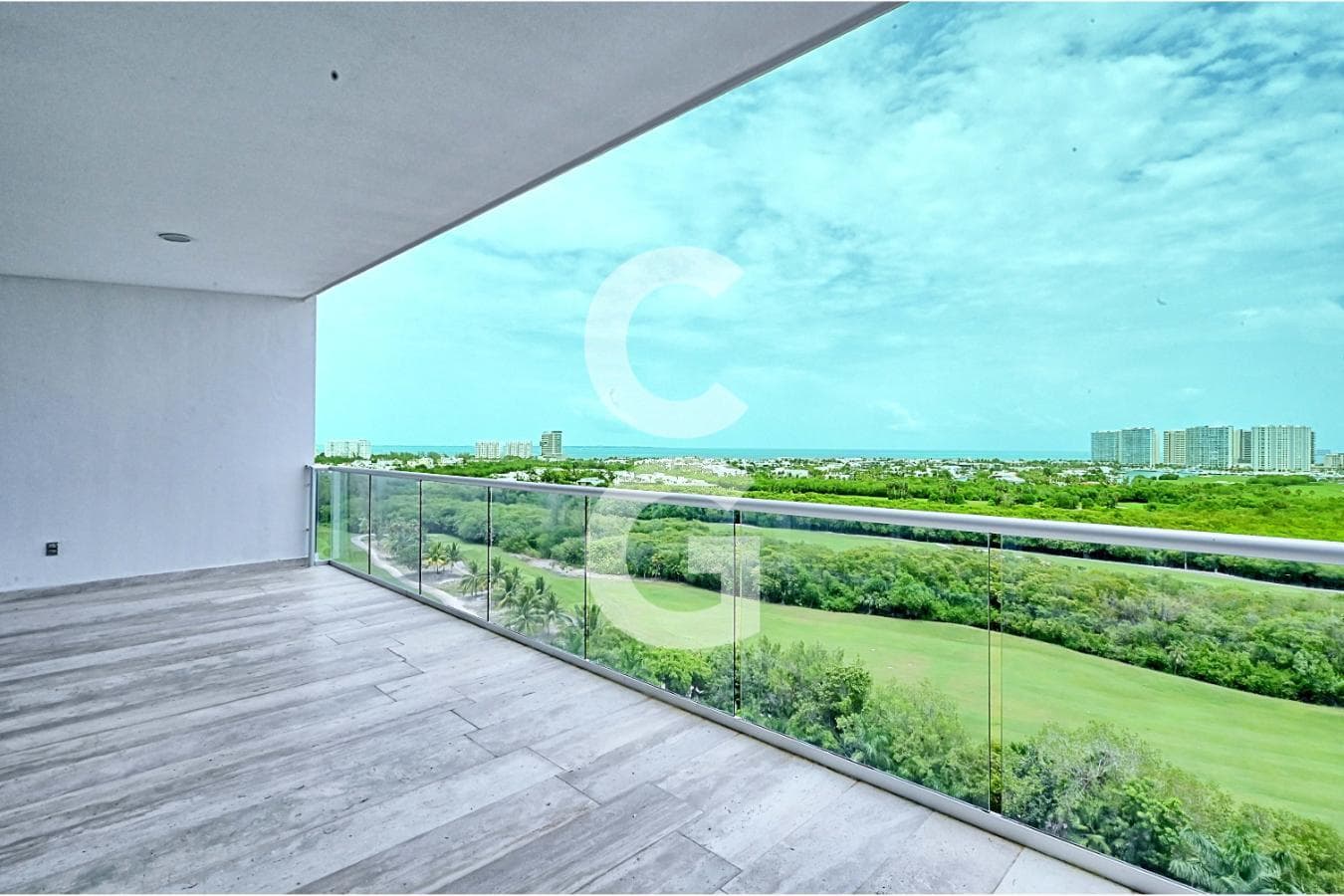 Apartment for Rent in Cancún at Sky Residences on Bonampak Avenue with Ocean Views
