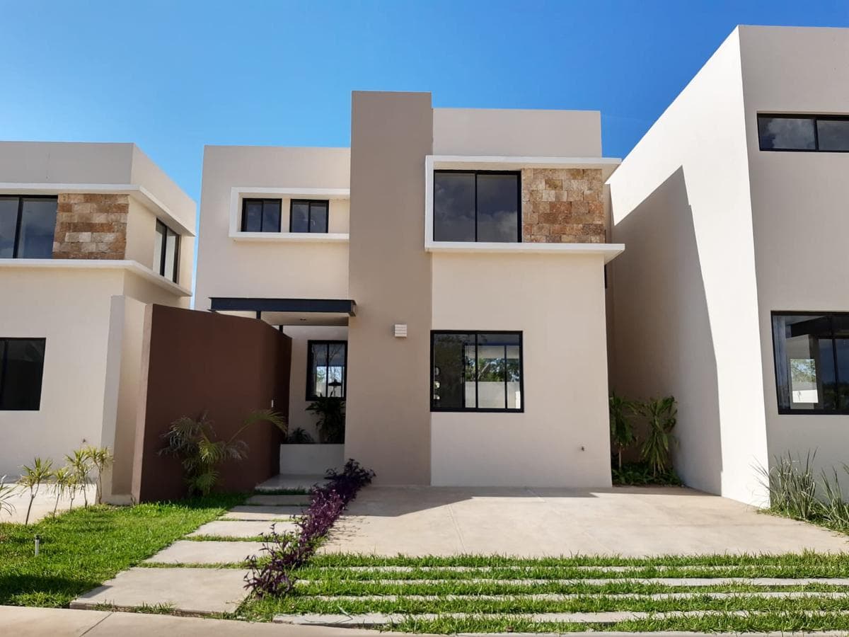 3-Bedroom House in the CUMBRES NOVONORTE Gated Community in Cholul, Mérida, Yucatán.