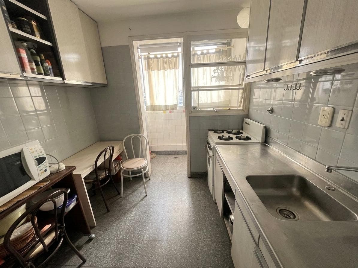 4-Room Apartment for Sale with 3 Bedrooms | 8th Floor, Very Bright | Rivadavia Ave., Flores.