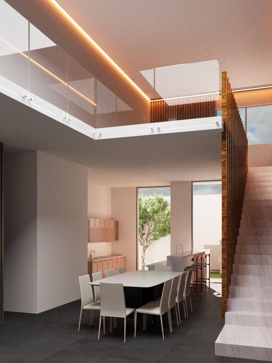 FOR SALE: 3-Story House in the Pedregal del Huajuco Subdivision, EL BARRIAL, National Highway, SANTIAGO
