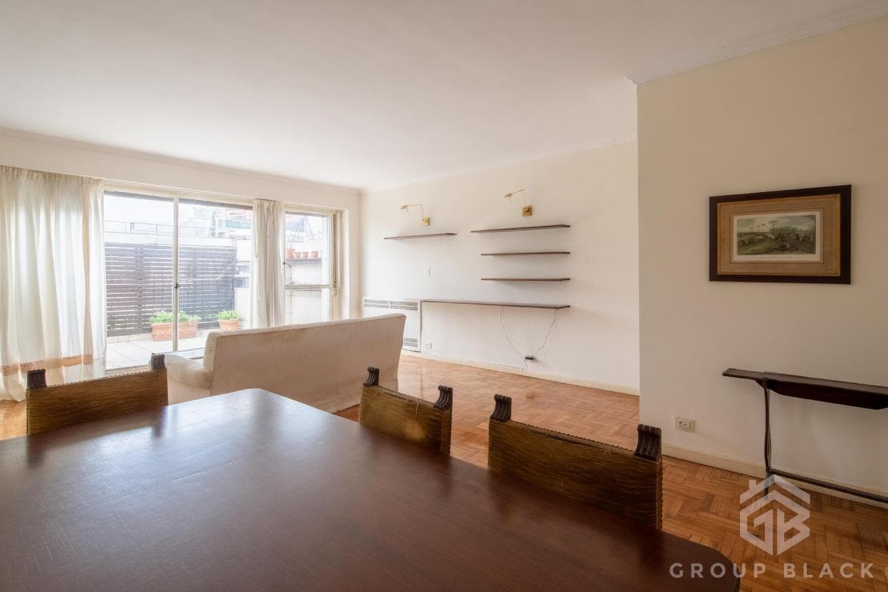 VENTA DPTO 3 AMBIENTES MAS DEPENDENCIA BALCON ATERRAZADO Y BAULERA A REFACCIONAR EN PALERMO