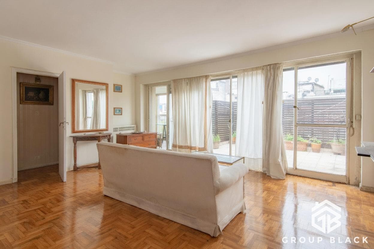 VENTA DPTO 3 AMBIENTES MAS DEPENDENCIA BALCON ATERRAZADO Y BAULERA A REFACCIONAR EN PALERMO