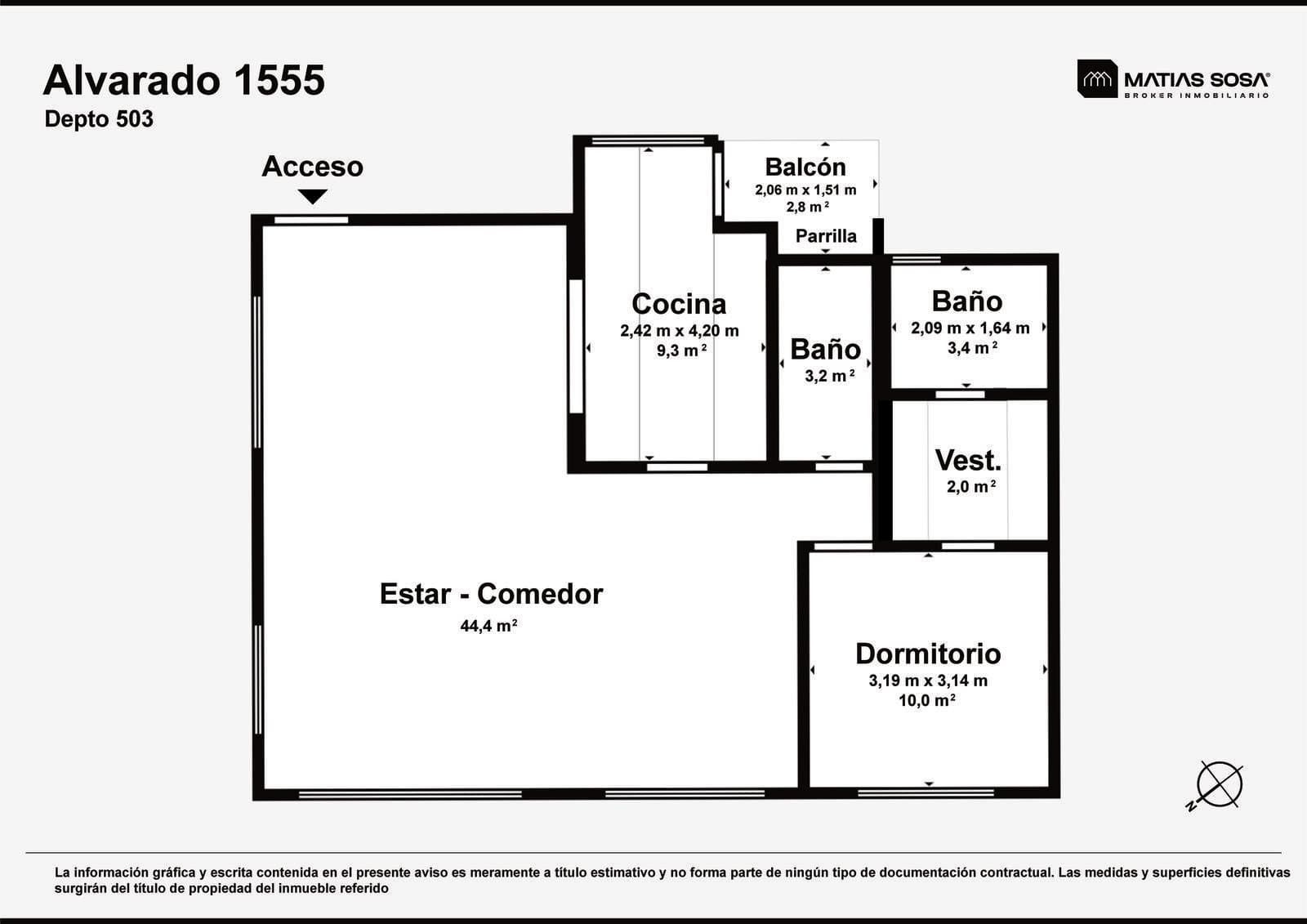 Sale - Department in Guemes - Credit Apartment - Category