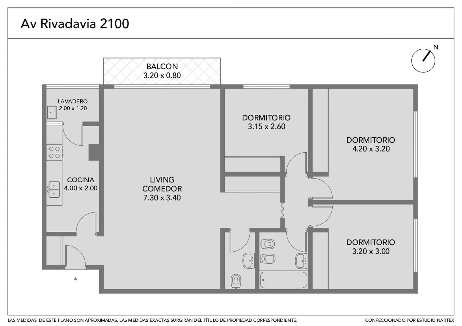 For Sale, Apartment, 4 Rooms, Balcony, Garage, Balvanera, Congreso