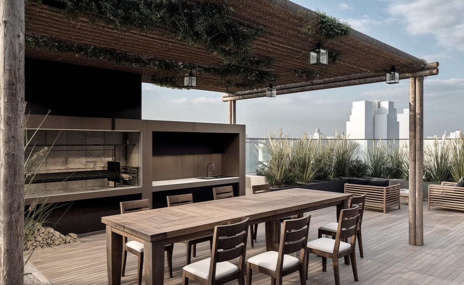 Two-room apartment with a balcony/terrace and a half-bath in Villa Crespo
