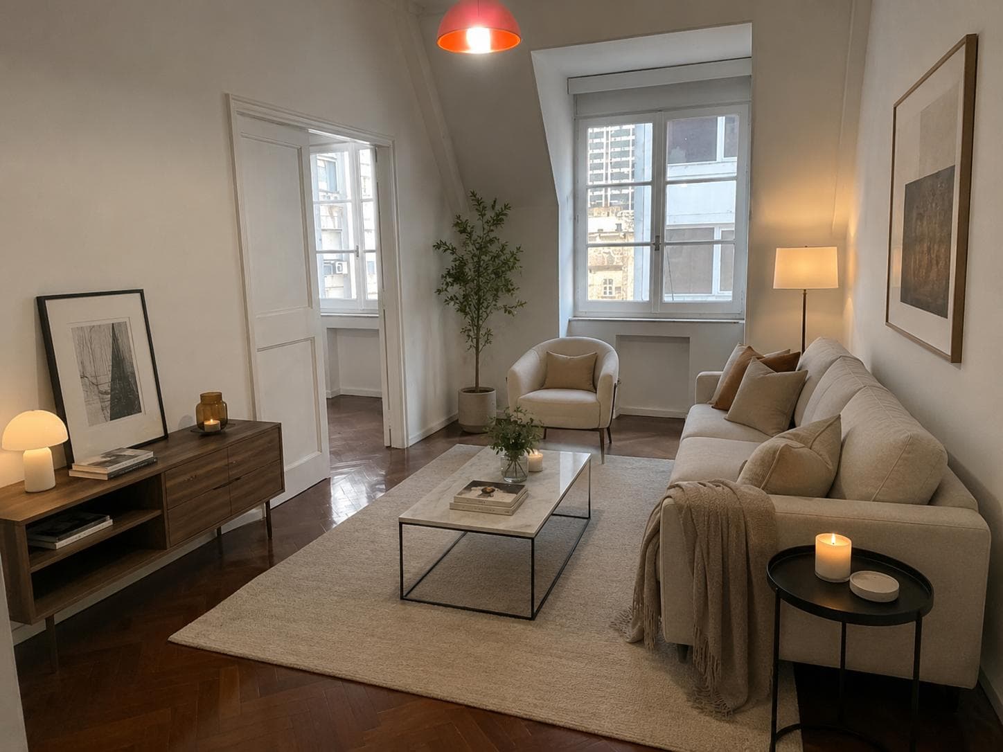 Bright 2-Bedroom Apartment for Rent in Microcentro