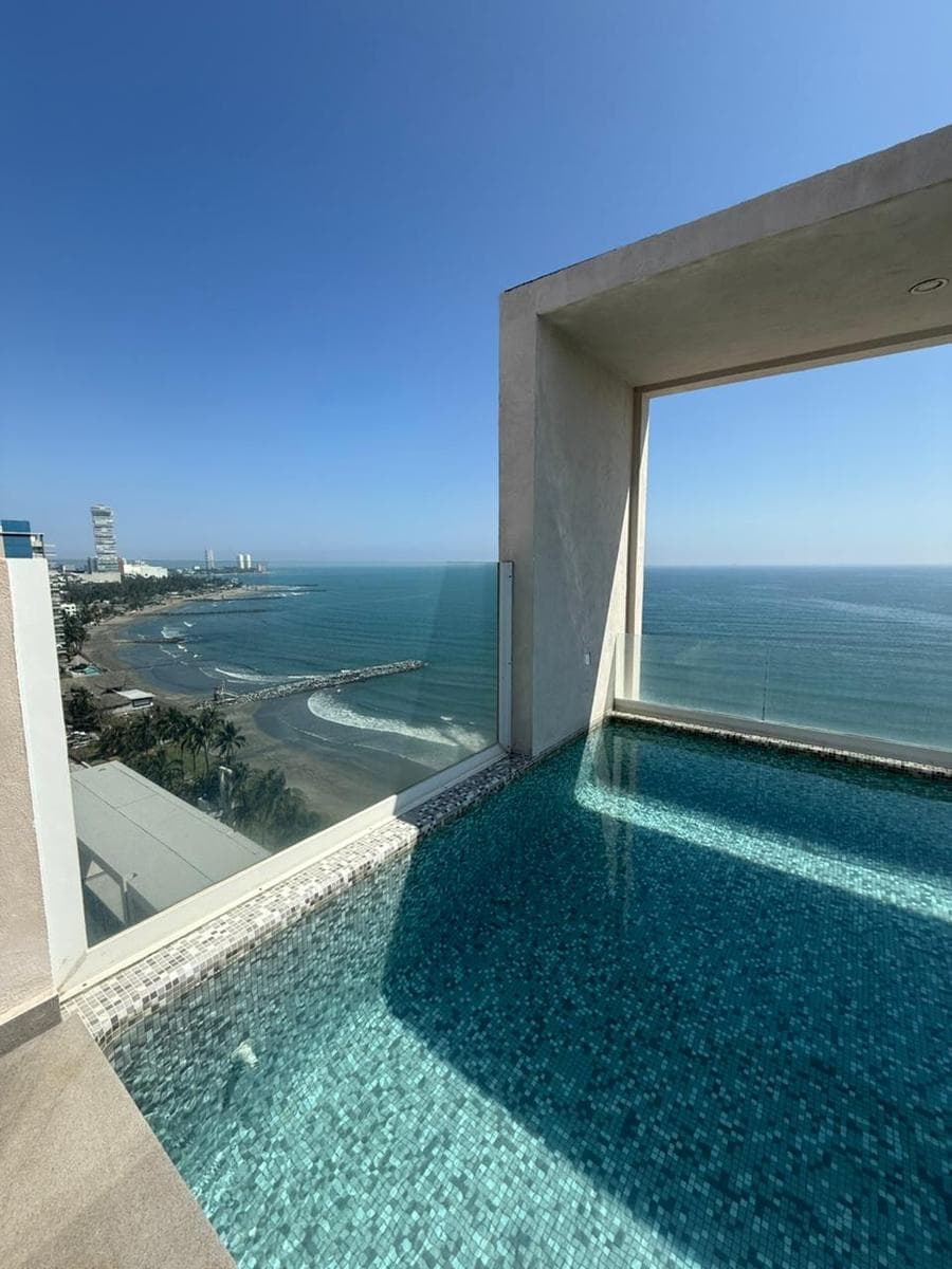 Apartment with Ocean View, Palms Residences, Boca del Río, View