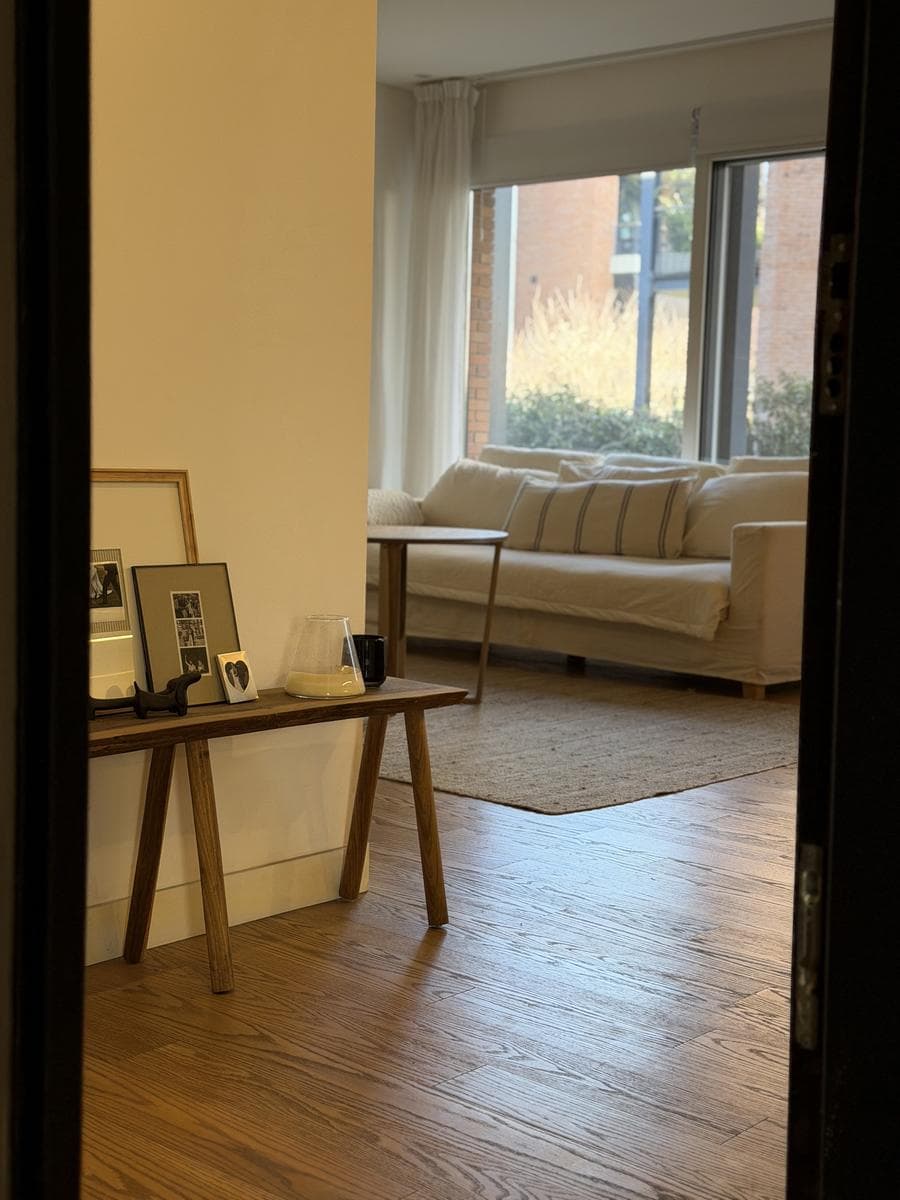 Apartment for rent with a garden at Casa Living. 24-hour security, amenities. 2 rooms