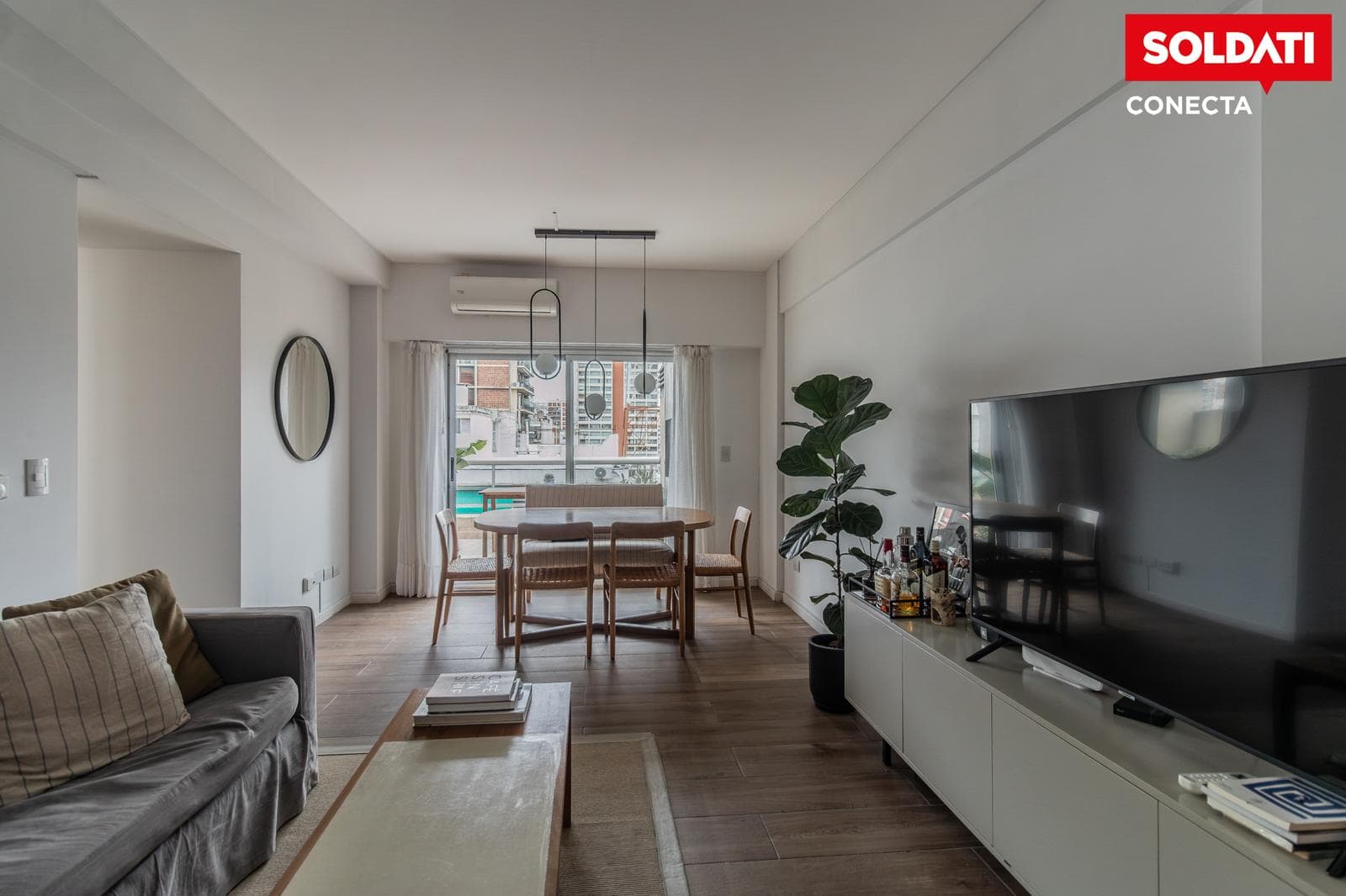 3-room apartment with garage, balcony/terrace and barbecue area for sale - Belgrano