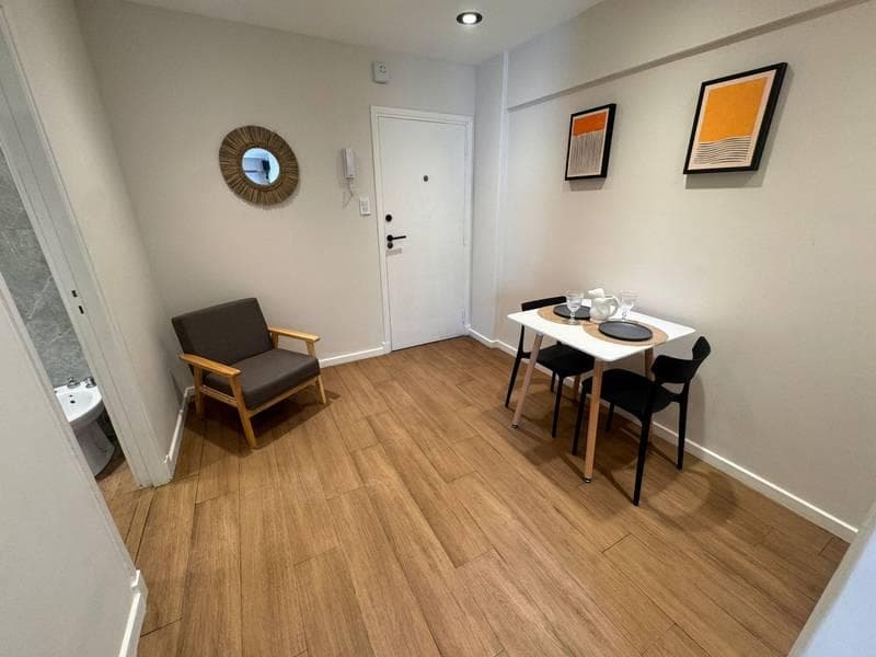 1-Room Apartment for Sale in Mar del Plata on Reciclado Street, Refurbished to Look Like New, Separate Kitchen
