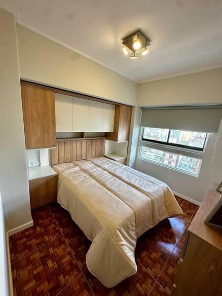 2-Room Apartment for Sale in Mar del Plata: Back-Facing, Renovated to Look Like New, Separate Kitchen