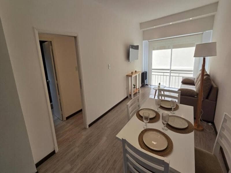 3-Room Apartment for Sale in Mar del Plata, Facing the Street, Refurbished to Look Like New