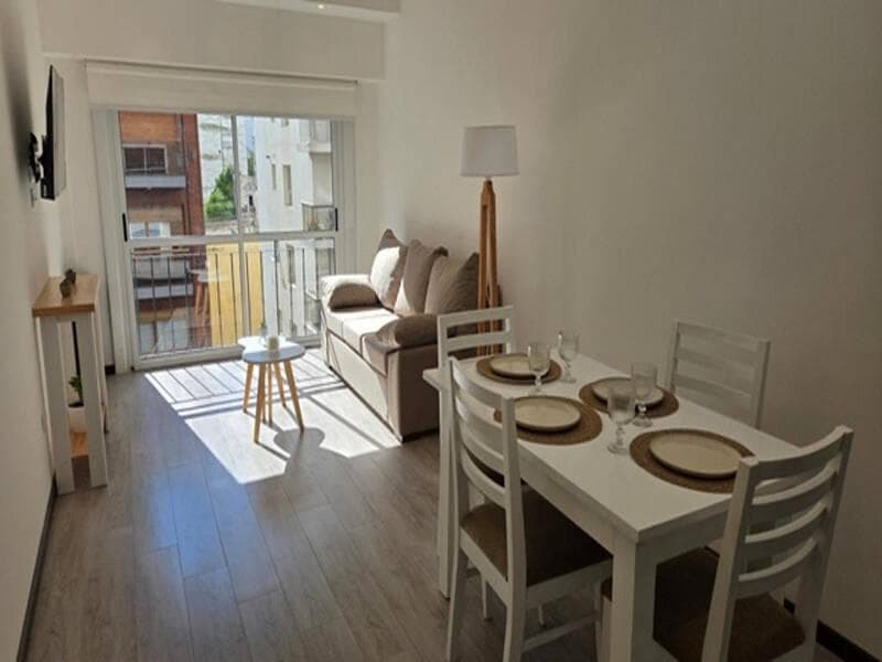 3-Room Apartment for Sale in Mar del Plata, Facing the Street, Refurbished to Look Like New