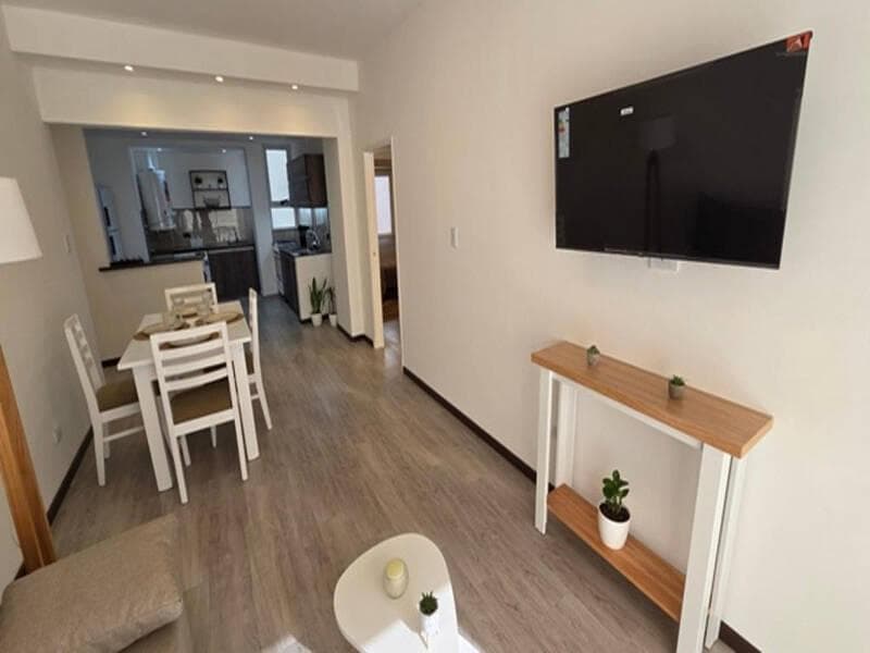 3-Room Apartment for Sale in Mar del Plata, Facing the Street, Refurbished to Look Like New