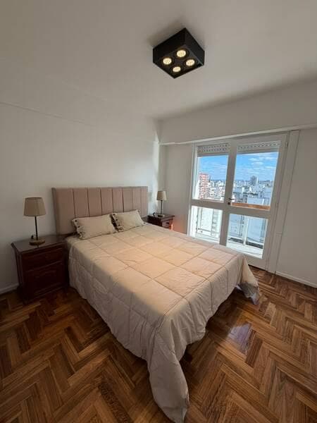2-Room Apartment for Sale in Mar del Plata, Street-Facing with Ocean View, Includes Parking Space
