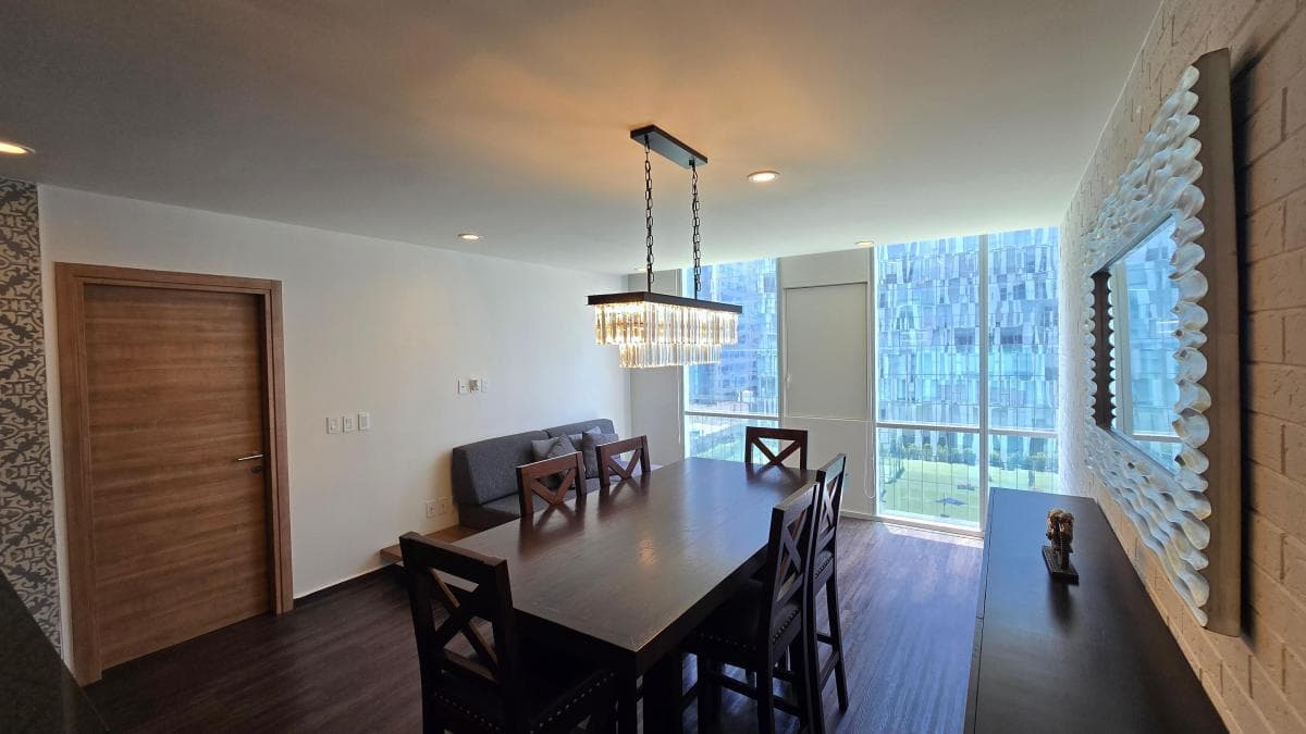 Furnished Apartment for Rent in Plaza Carso with Direct Access to City Market