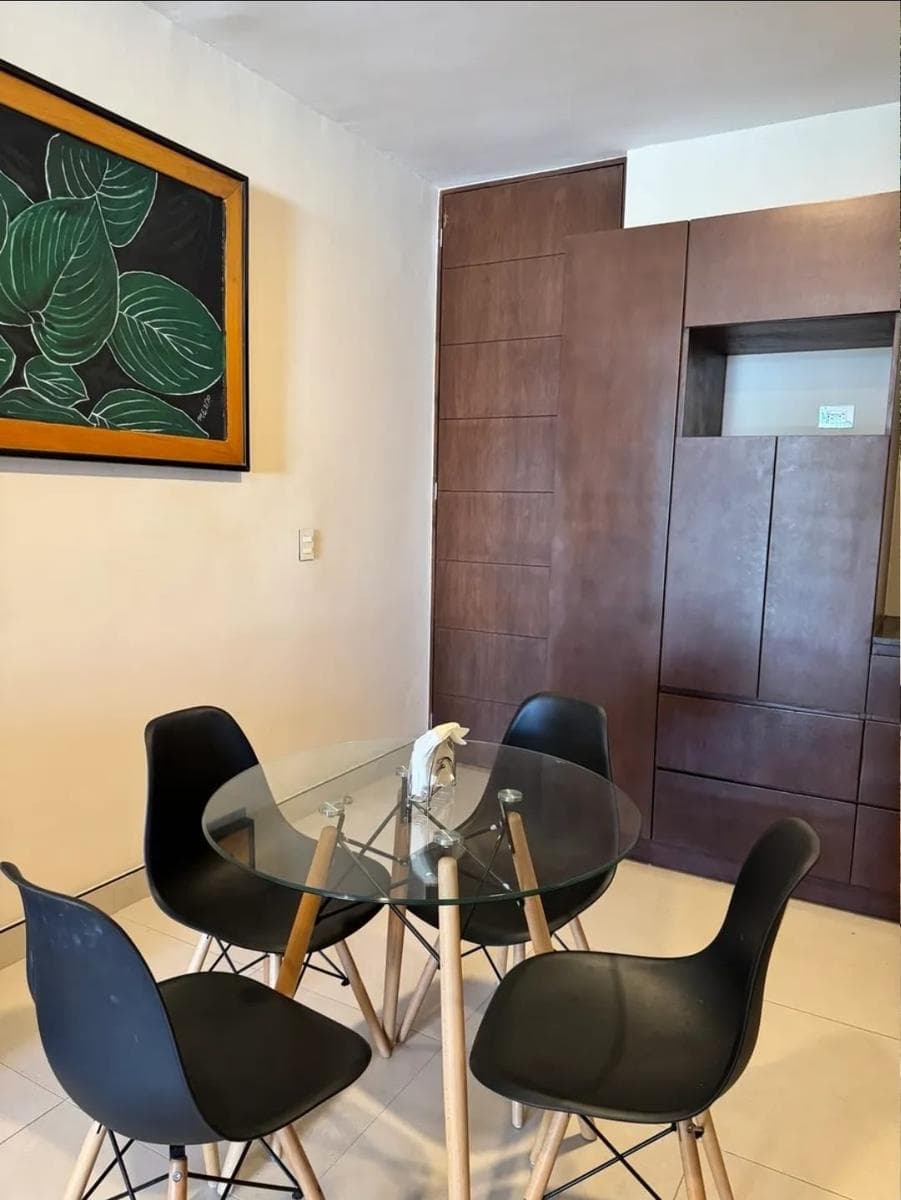 DEPARTAMENTO ESTUDIO EN RENTA AMUEBLADO, AMENIDADES Y VIGILANCIA EN SANTA GERTRUDIS COPO