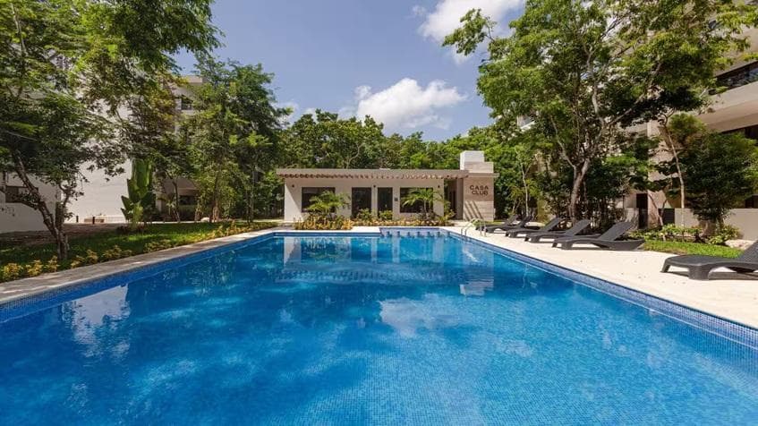 Furnished 3-Bedroom Apartment for Rent | Selvanova Coto 8, Playa del Carmen