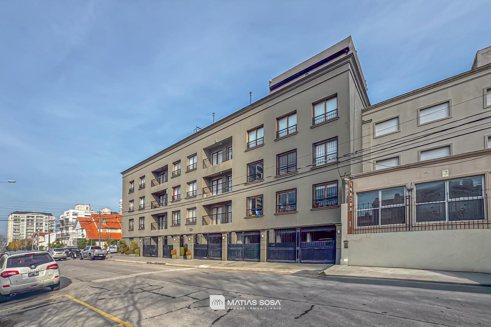 For Sale - Apartment - 3-room - on the street side - with a balcony - Stella Maris
