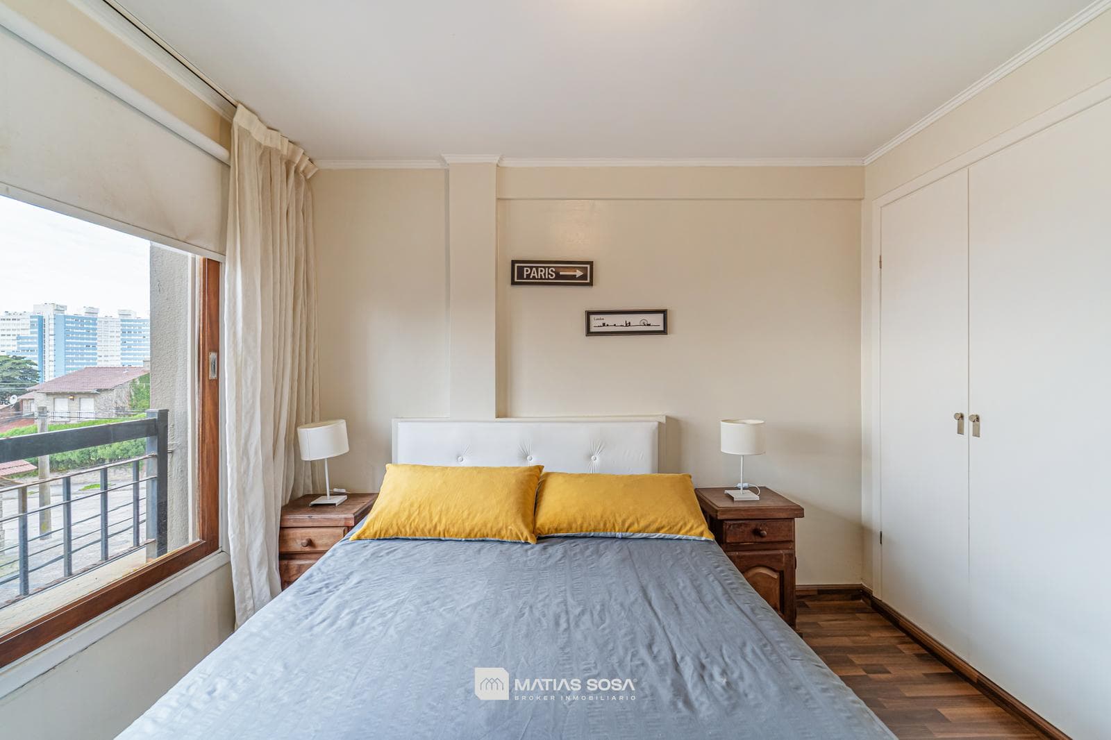 For Sale - Apartment - 3-room - on the street side - with a balcony - Stella Maris