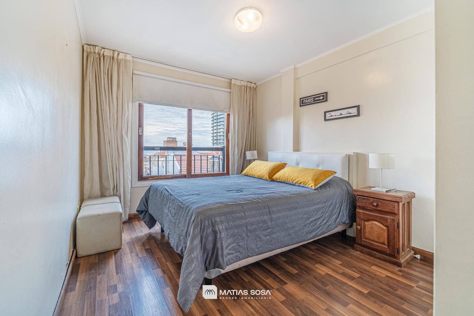 For Sale - Apartment - 3-room - on the street side - with a balcony - Stella Maris