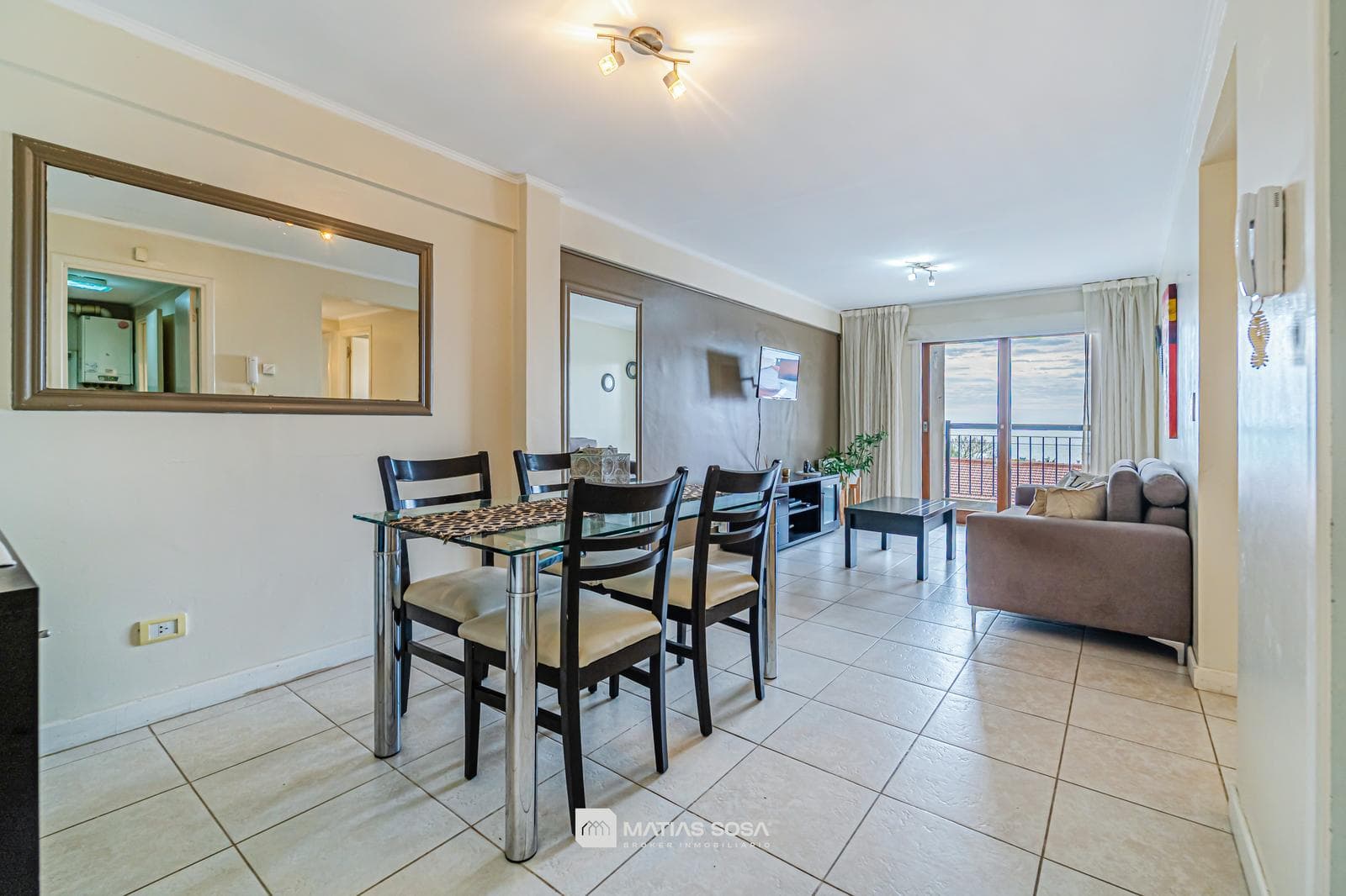 For Sale - Apartment - 3-room - on the street side - with a balcony - Stella Maris