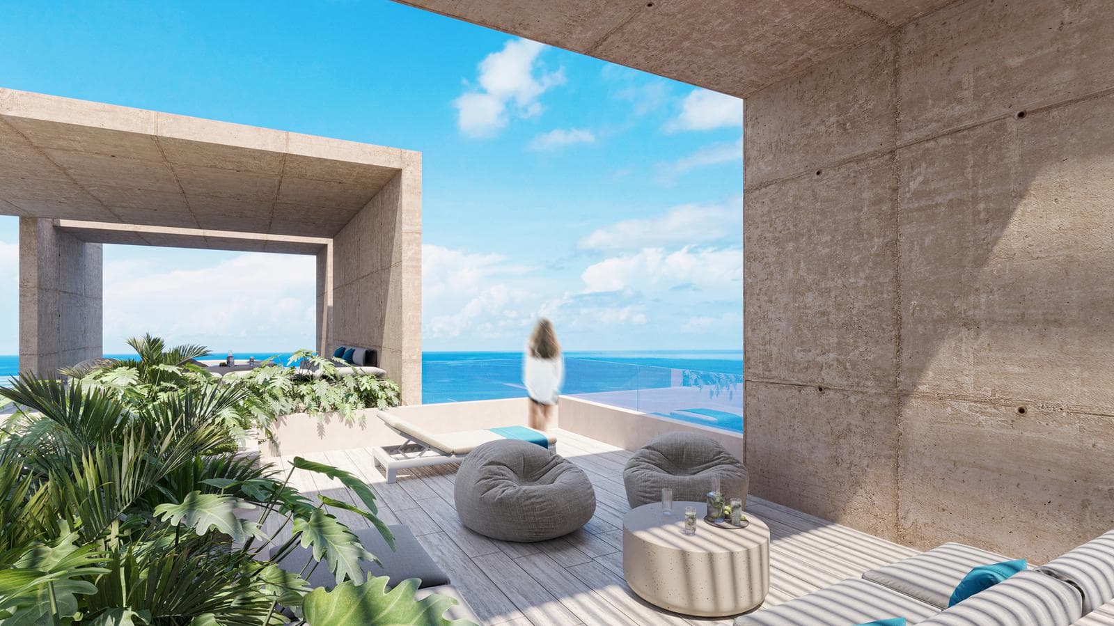 4-Bedroom, 4-Bathroom Oceanfront Penthouse for Sale in Puerto Morelos