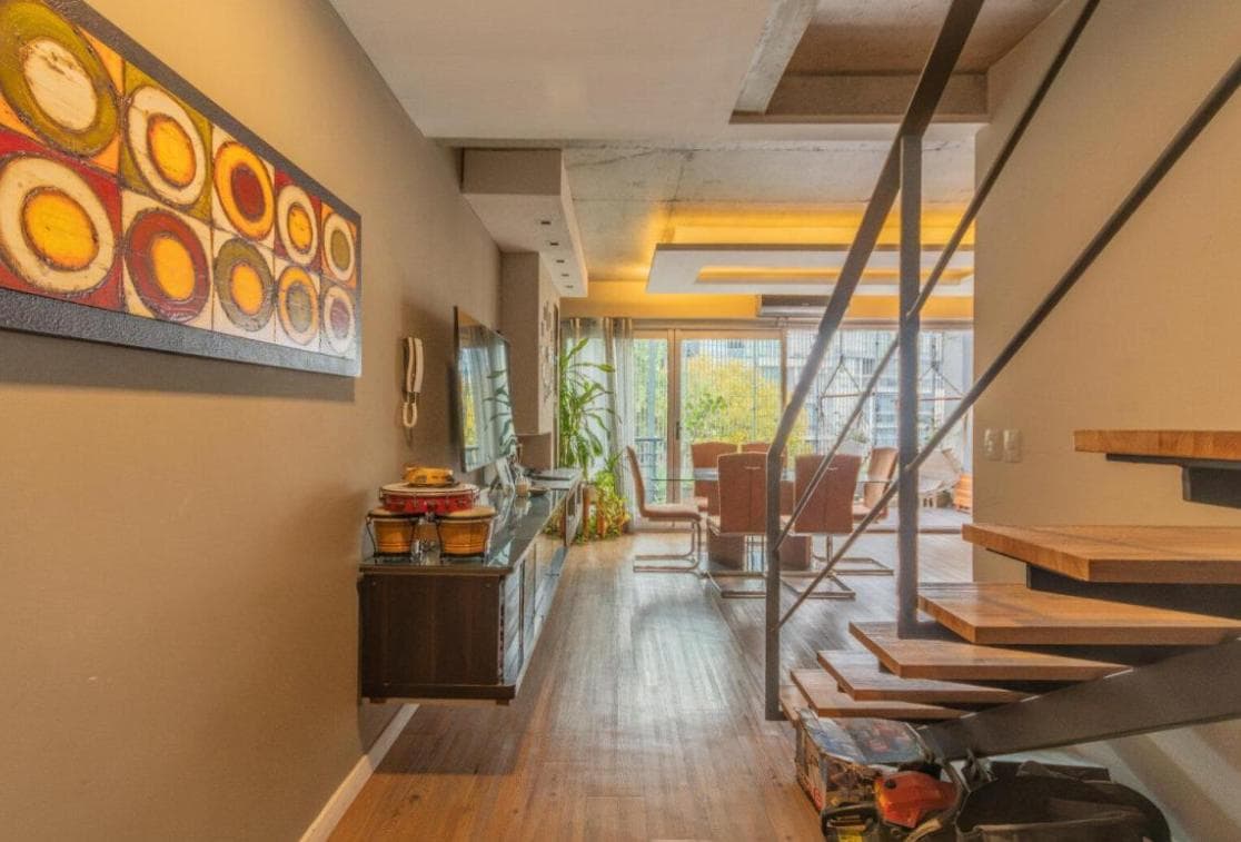 Modern 3-room triplex with private terrace, barbecue, and garage | Belgrano