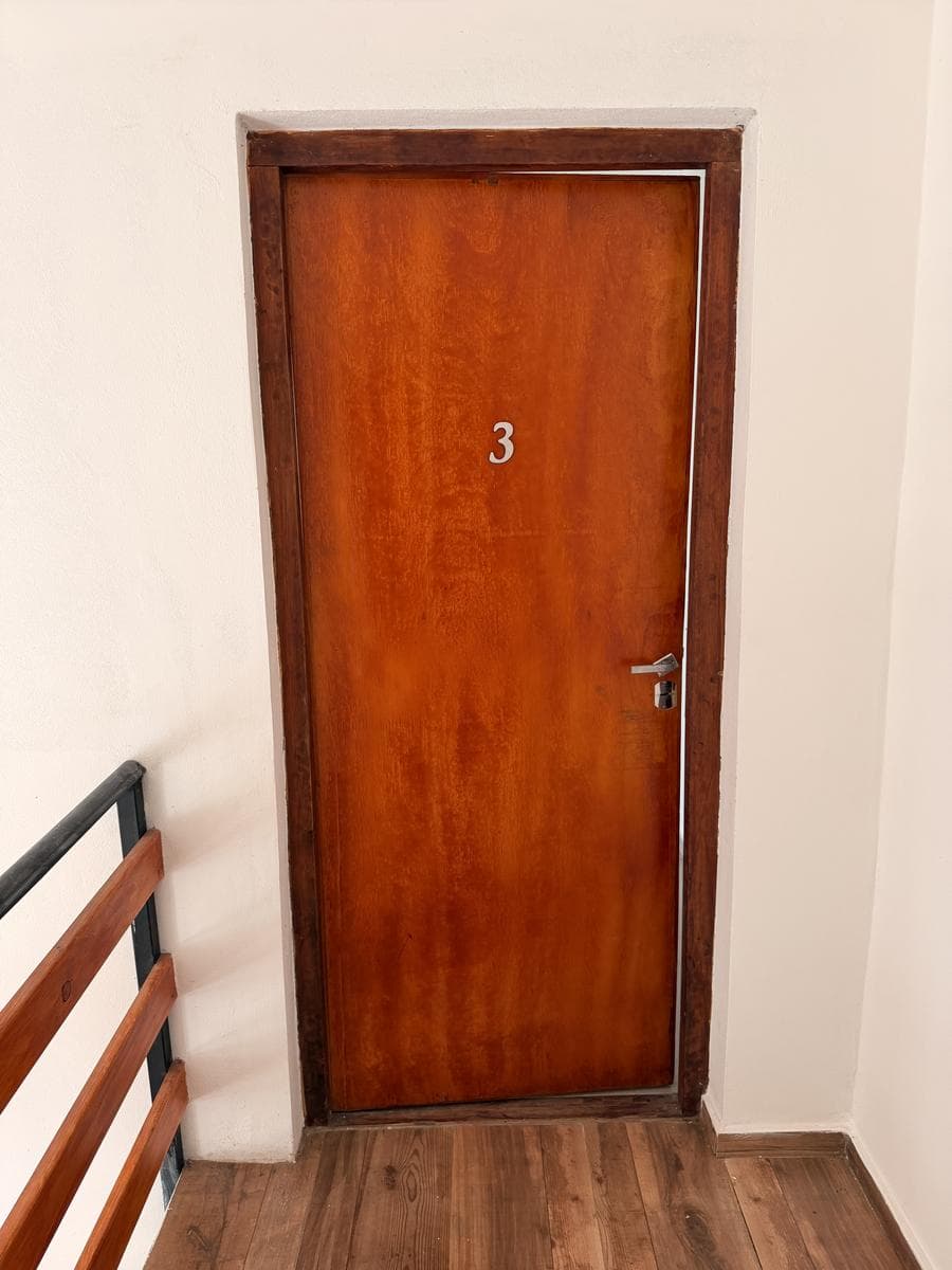 Apartment with a patio just a few meters from Route 5 and the Anisacate River