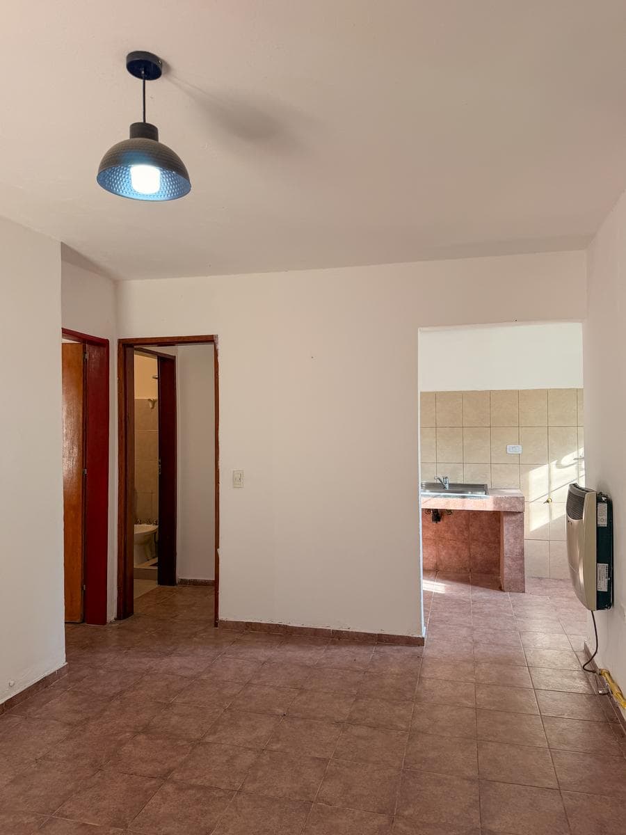Apartment with a large patio just a few meters from Route 5 and the Anisacate River