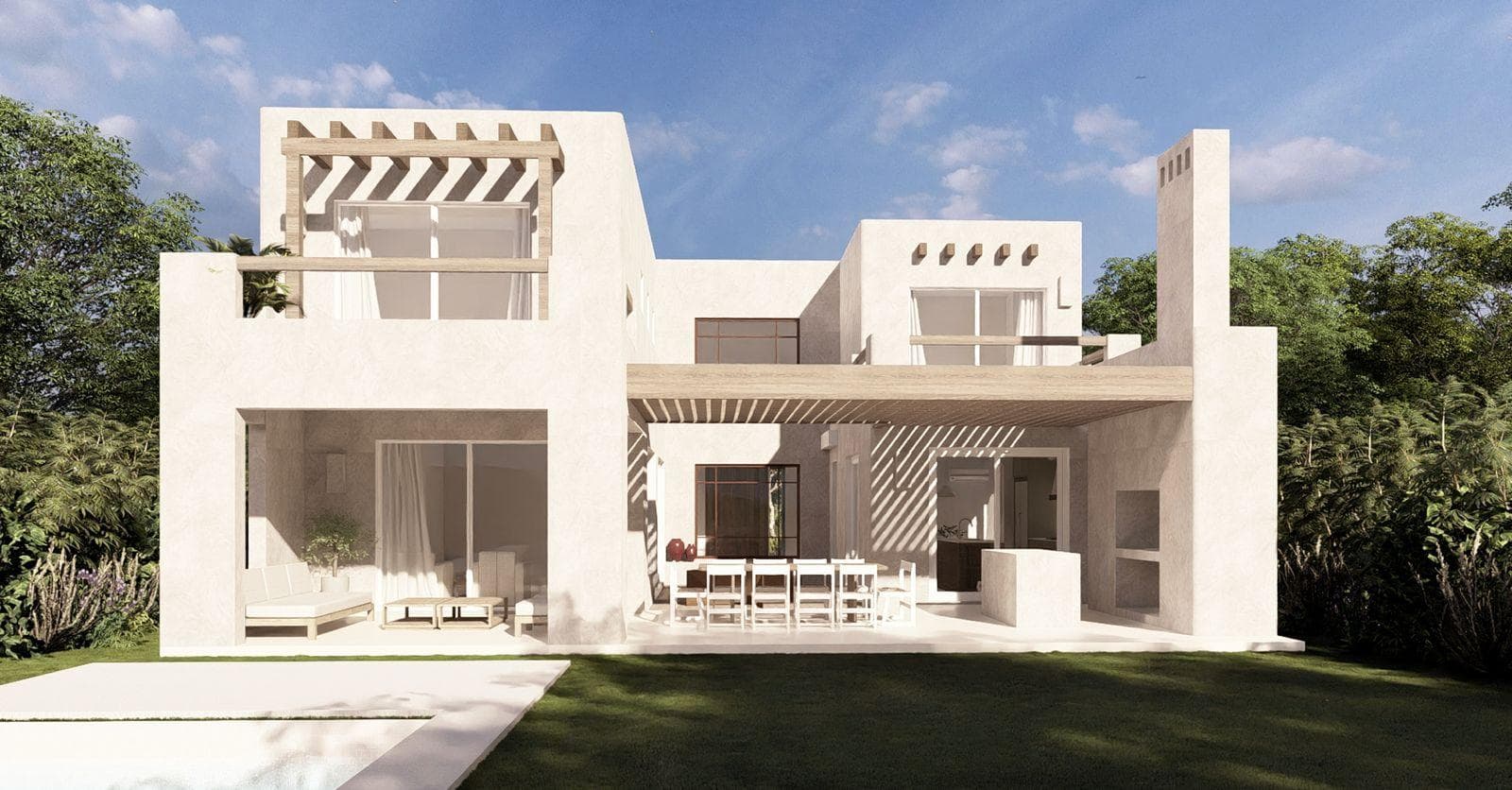 House on an interior lot in Sector 1, Azzurra Tortugas, Pilar