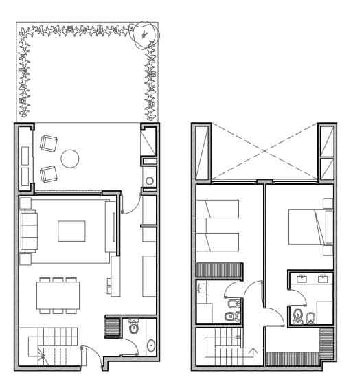 3-Bedroom Apartment for Sale with Garden in the Tortugas Norte neighborhood of Escobar