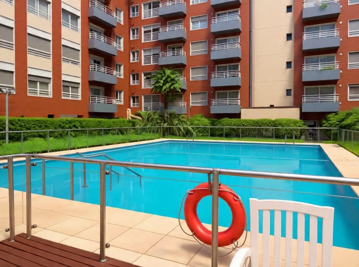 2-room duplex apartment for sale with a balcony facing Terrazas del Puerto, Puerto Madero