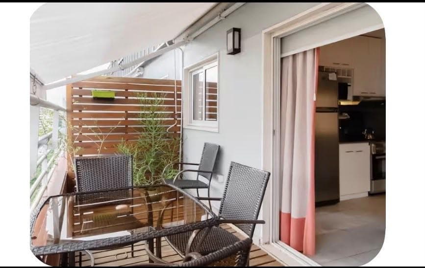 2-room duplex apartment for sale with a balcony facing Terrazas del Puerto, Puerto Madero