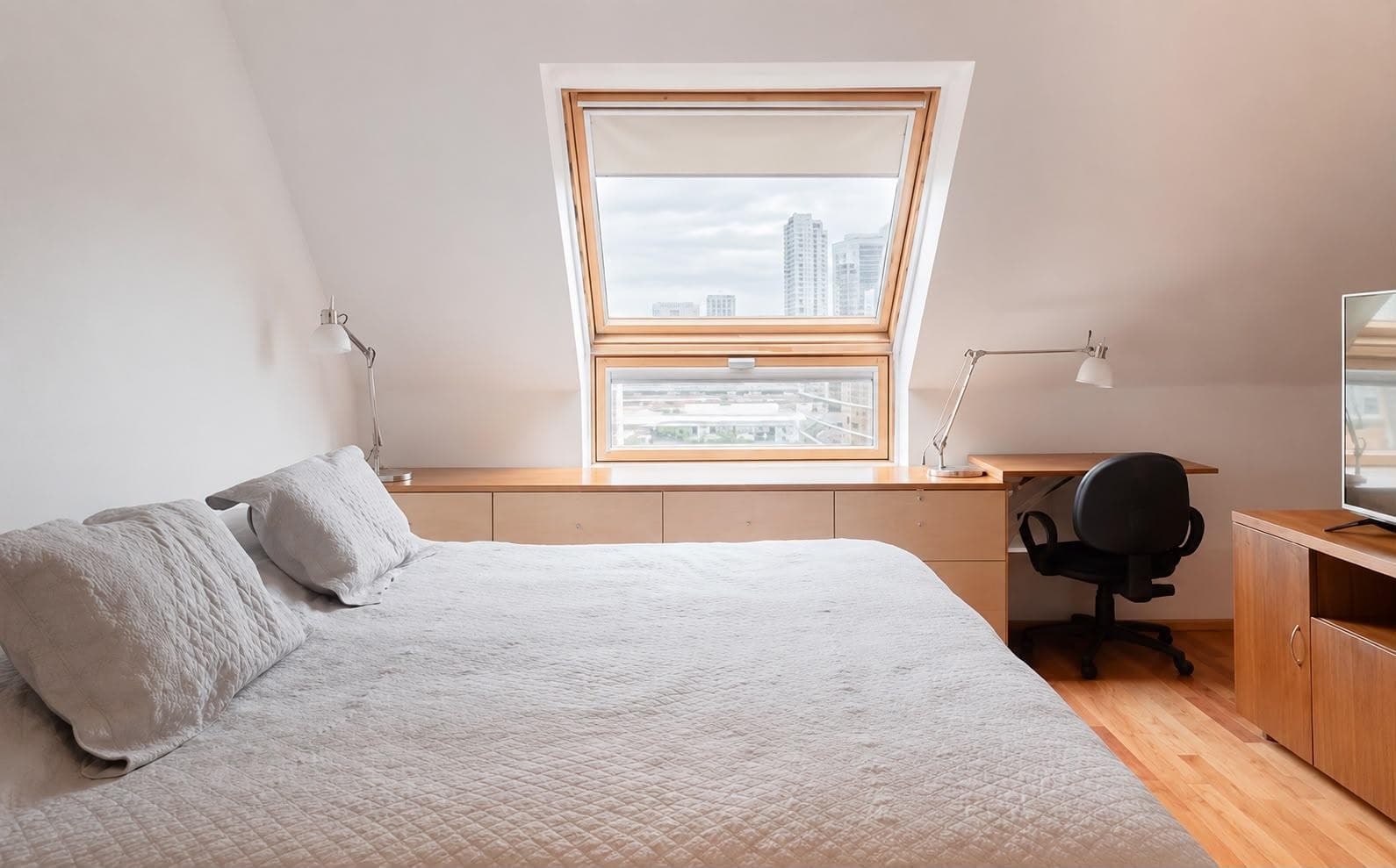 2-room duplex apartment for sale with a balcony facing Terrazas del Puerto, Puerto Madero