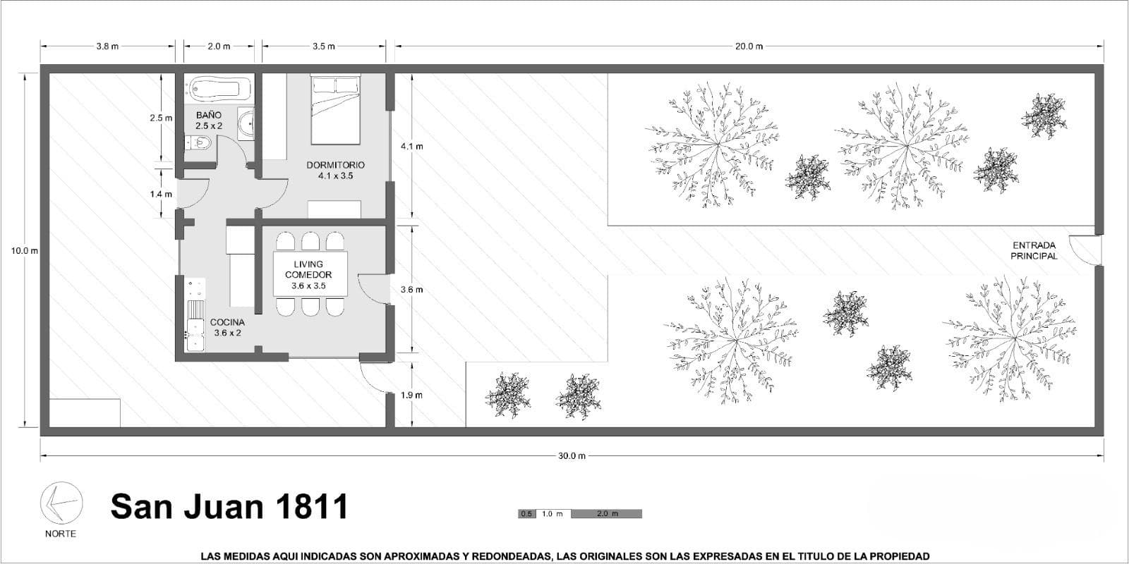 Opportunity: House for Sale in Merlo, in Need of Renovation, 2 Rooms