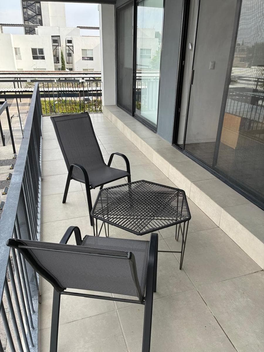 FOR RENT: FURNISHED Apartment in TORRE ATELIER, Punta Juriquilla, QUERÉTARO | 2 Bedrooms Terrace
