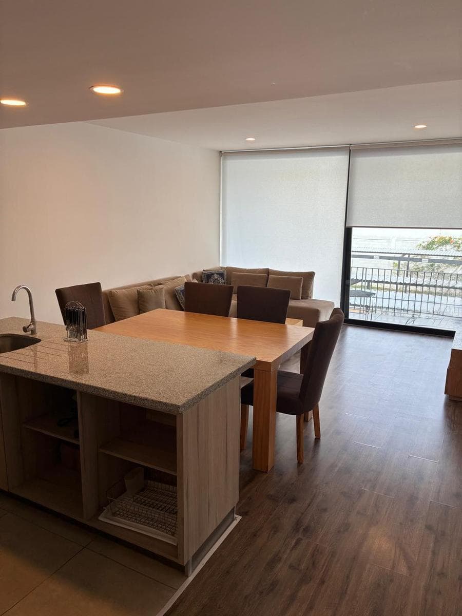 FOR RENT: FURNISHED Apartment in TORRE ATELIER, Punta Juriquilla, QUERÉTARO | 2 Bedrooms Terrace